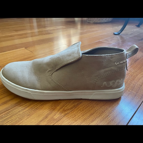 Tan Suede Sneakers - Picture 2 of 5